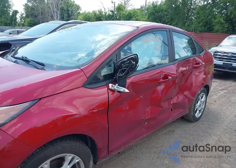 2015 Ford Fiesta Se из США, поврежденный, VIN 3FADP4BJ8FM224235